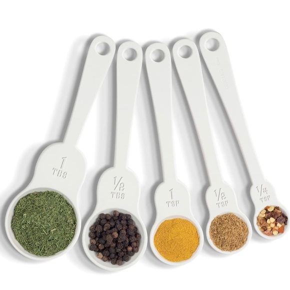 BNIB Fred M-Spoons Matryoshka Measuring Spoons White - Picture 3 of 5